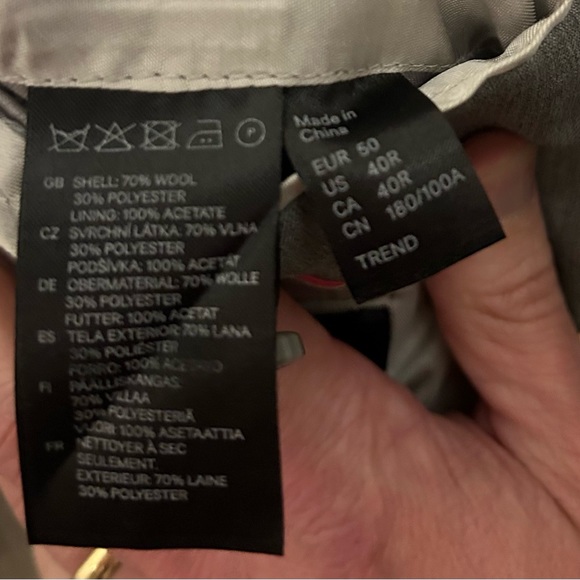 Men’s H&M Blazer- Size 40 - Picture 10 of 10